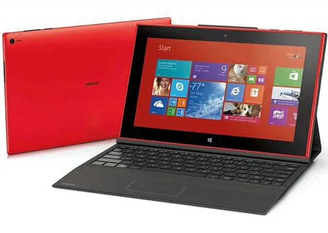 Официальный Оригинальный беспроводной кожаный чехол для Nokia Lumia 2520 Power Keyboard 10 1