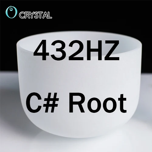 10C432 Sharp Root 10 дюймов белый цвет C D E F G A B медитация Матовый Кварцевый Кристалл Поющая чаша 1" Йога звук заживление - Цвет: 10C432 Sharp Root
