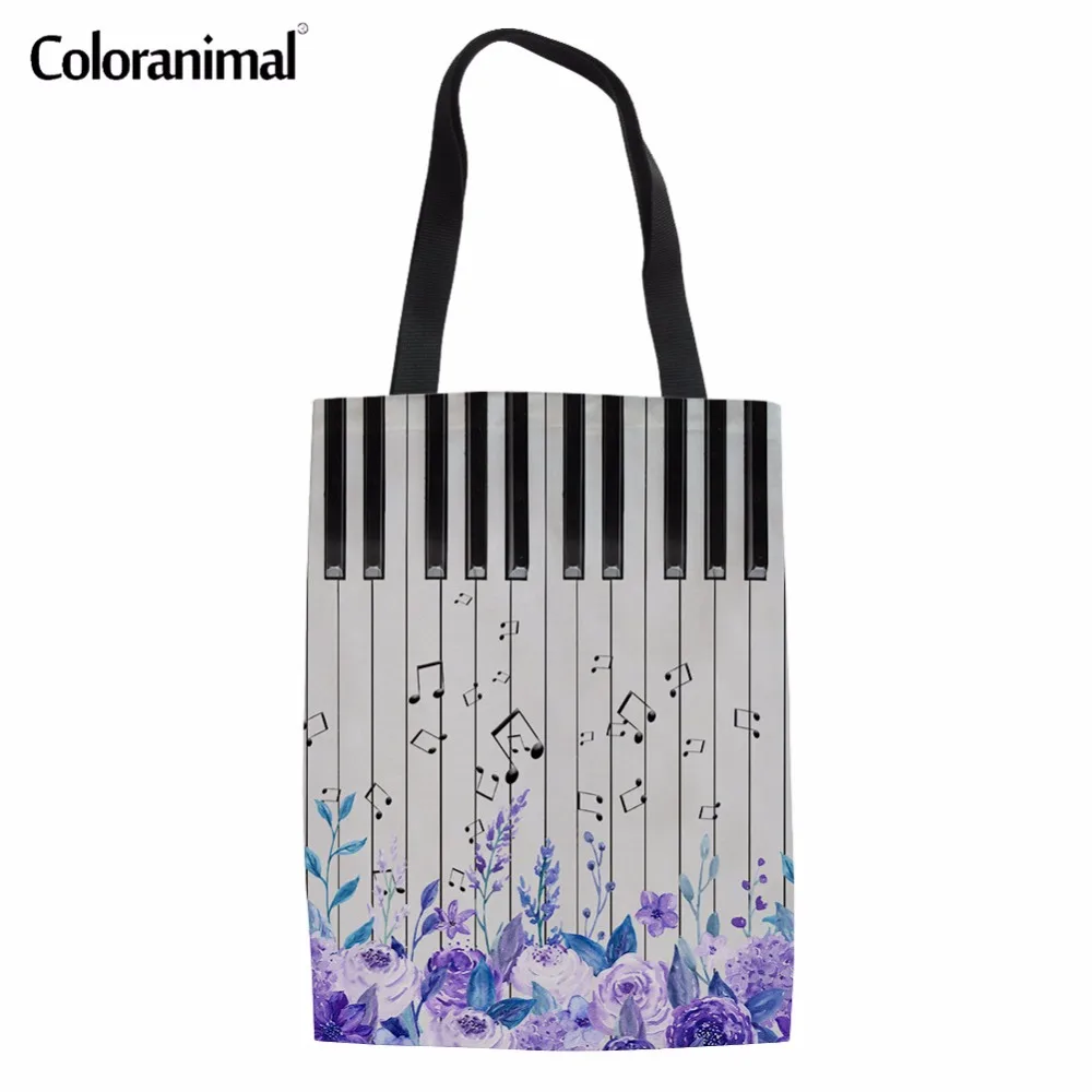 Coloranimal женские многоразовые повседневные холщовые сумки 2018 модный дизайн