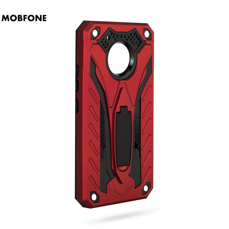Прочный защитный чехол-подставка для Xiao mi Red mi Note 7 7s Pro 8 7A противоударный защитный чехол для mi A3 CC9 CC9E 9T Pro A1 Max 2 Note 3 6 - Цвет: Красный