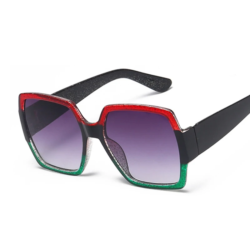 Большие солнцезащитные очки 2020 квадратные женские роскошные брендовые