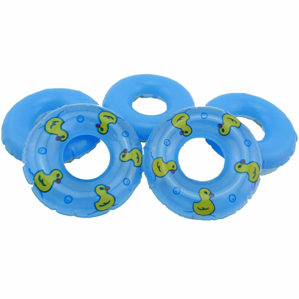 5 шт./лот синий плавательный круг спасательный пояс летнее пляжное купание