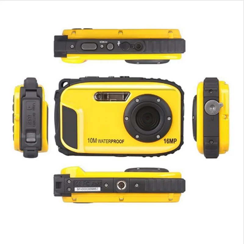 HD водостойкая камера цифровая 16MP 2 7 'фотокамера 8x Zoom Instax Camara De Fotos Anti shake Video