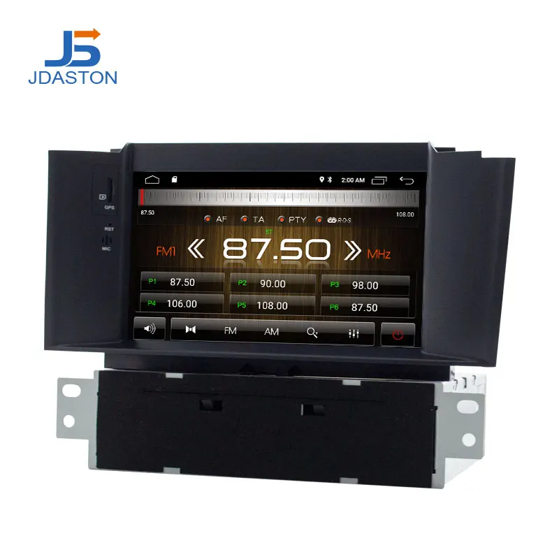 Автомобильный DVD плеер JDASTON Android 10 для Citroen C4 C4L DS4 мультимедийный видеоплеер с Wi Fi GPS