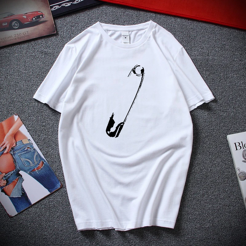 100% Cotton Short Sleeve T shirt Cool Funny Boys T-shirt Men Casual Round Neckline Summer Camisetas Hombre Tee Shirt Homme | Мужская