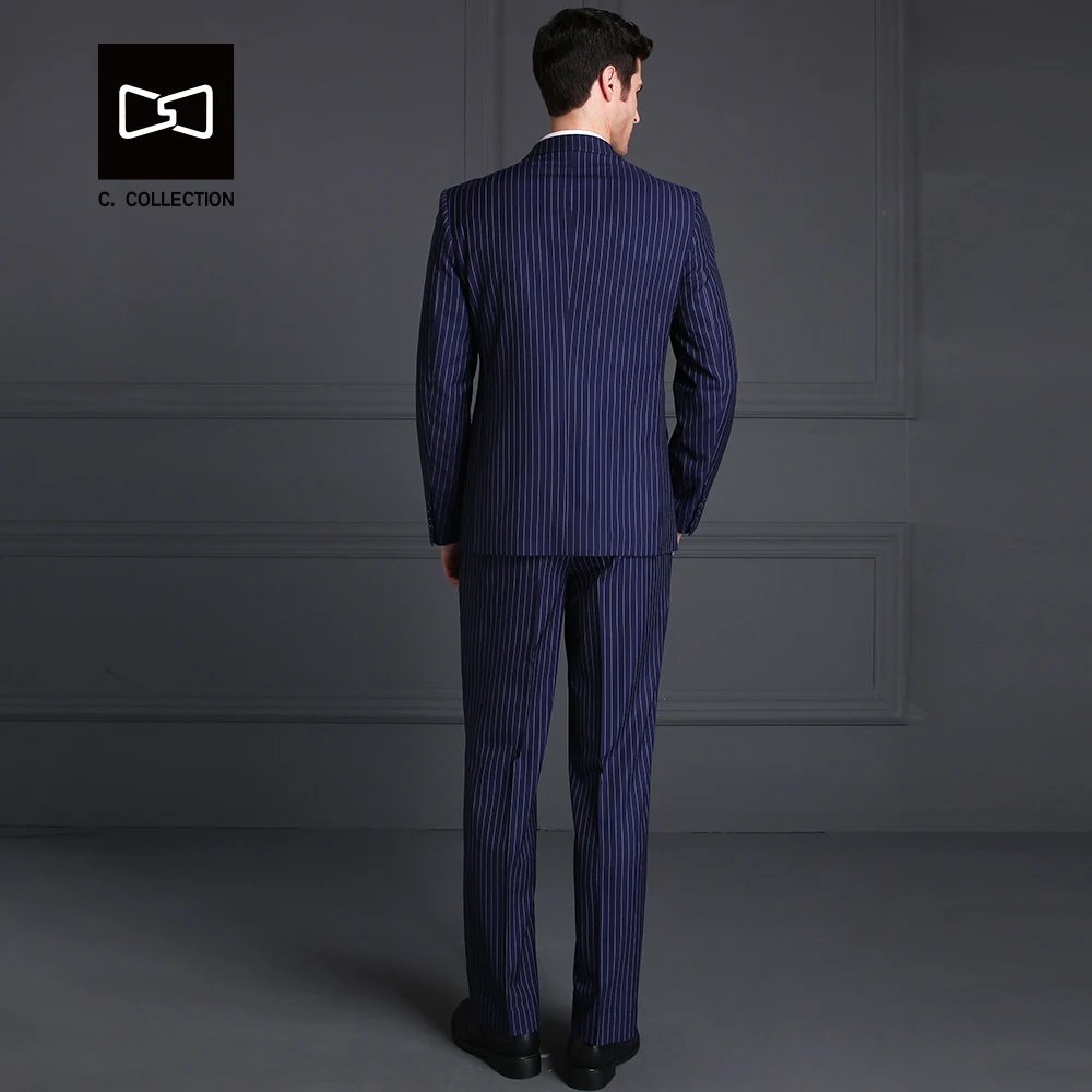 Заказ Для мужчин белых сверкающих костюм Slim fit Свадебный смокинг 2 шт. (куртка +