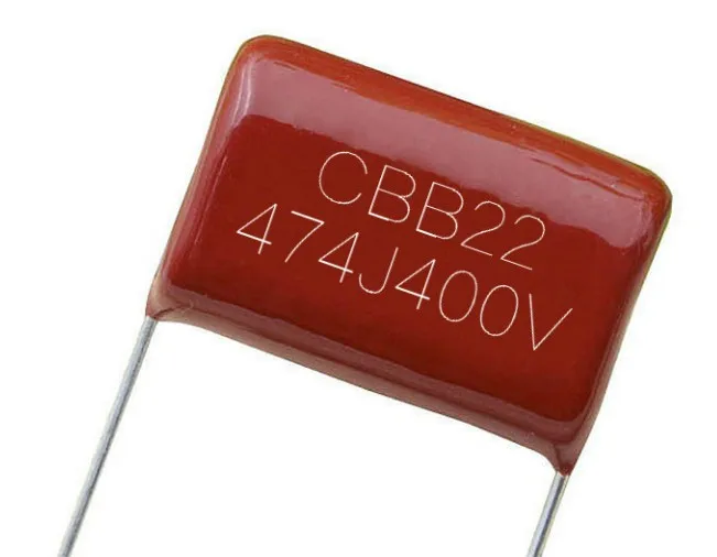Конденсатор CBB 474J400V 0 47 мкФ Тангаж ноги P20mm 474/400 V металлический пленочный