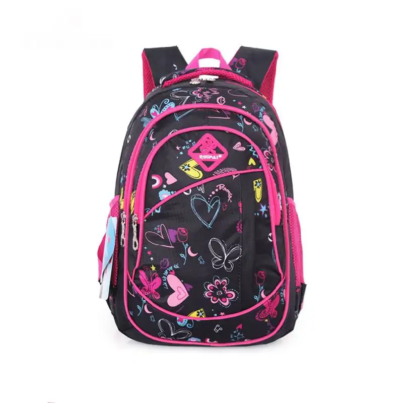 Милые школьные рюкзаки для девочек с цветочным принтом начальной школы модный
