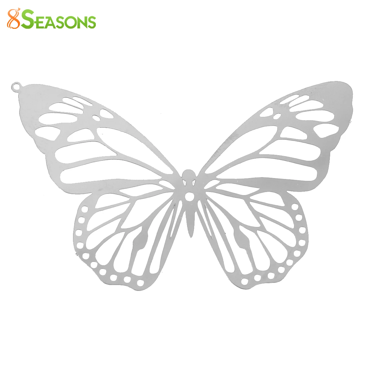 8 сезонов Филигранное тиснение из нержавеющей стали 304 подвески в виде бабочки