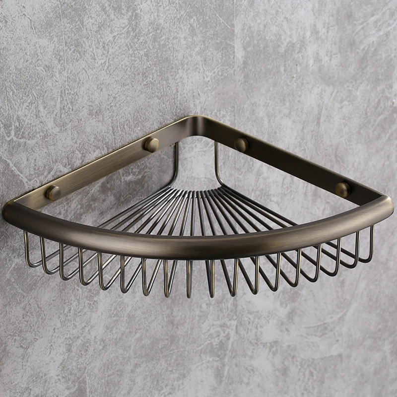 

AOBITE Bathroom Shelf Double Layer Single Layer Optional Toilet Bath Rack Storage Screw Embedded Perforated Wall Hanging Shelf