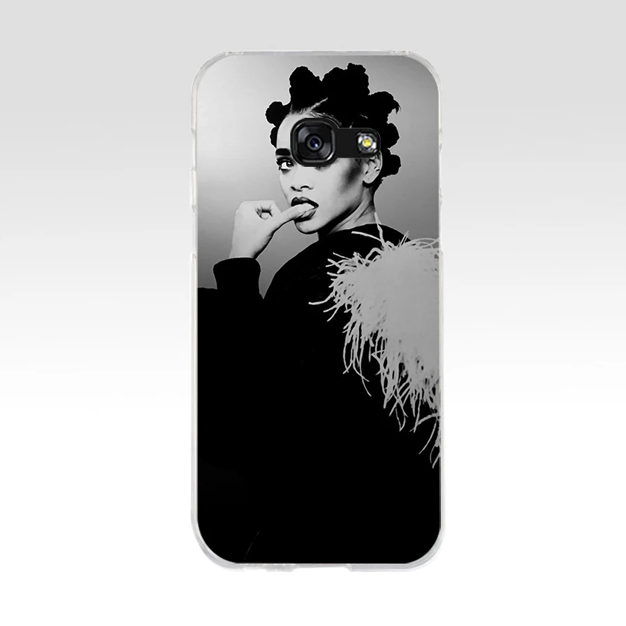 101AQ Brand Rihanna Soft Silicone Tpu Cover phone Case for Samsung galaxy a3 a5 2016 2017 a6 A8 2018 | Мобильные телефоны и