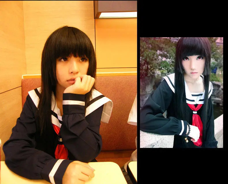 Костюм для косплея аниме Hell Girl Enma ai Корейский Японский Школьный костюм матроса