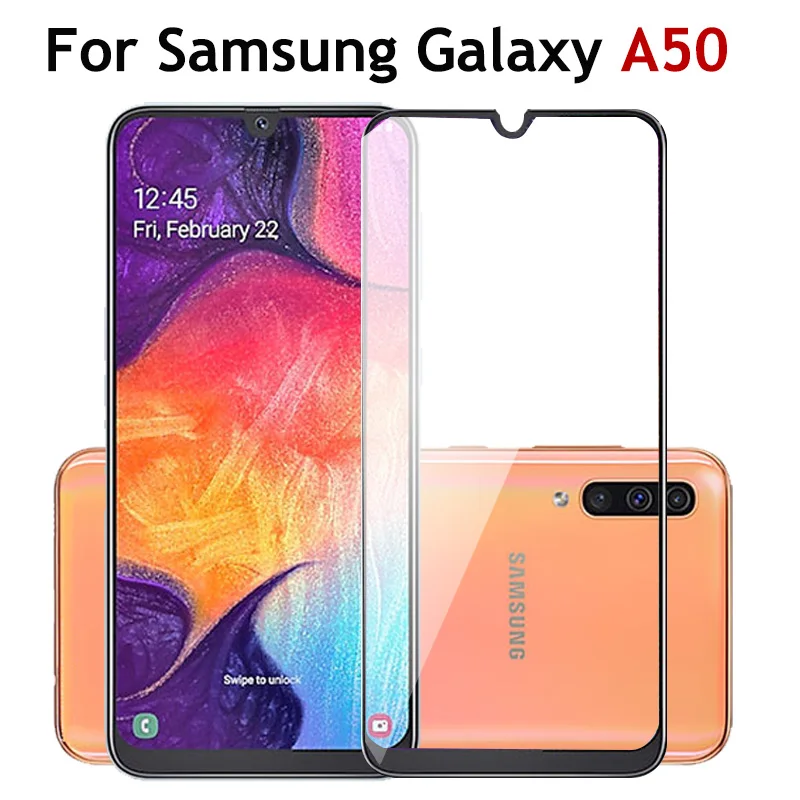 Защитное стекло для экрана Samsung galaxy a50 закаленное защитное a 50 samsunga50 galaxya50|Защитные