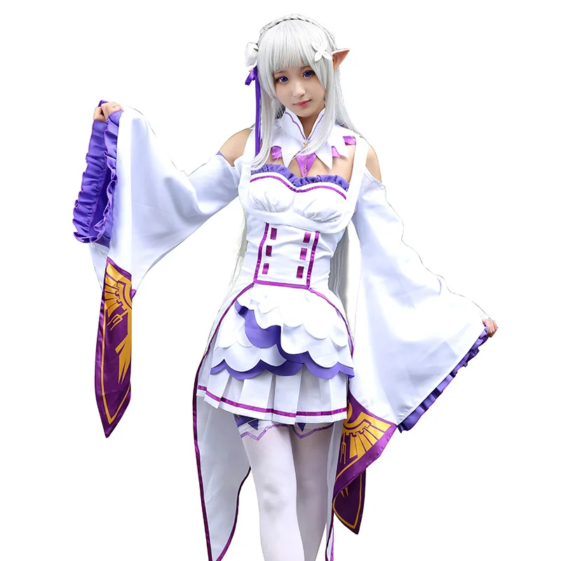 Костюм для косплея Re:Zero kara Hajimeru Isekai Seikatsu Sweet Girls Emilia|cosplay costume|costume cosplaygirl cosplay |