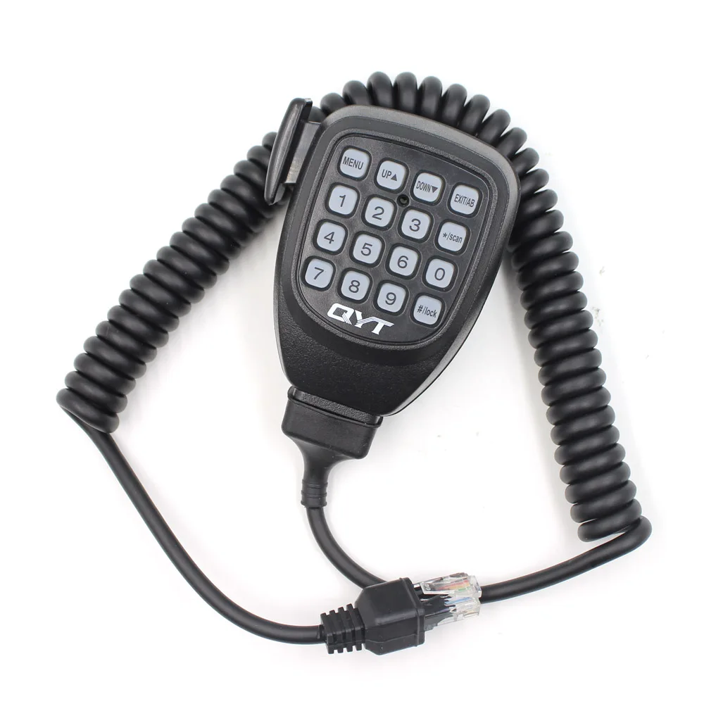 Оригинальный ручной микрофон для QYT KT 5800 KT8900 8900D 7900D 780 plus мобильный радиоприемник