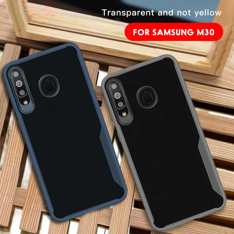 Ультратонкий Прозрачный чехол для телефона Samsung Galaxy S10 S9 Plus M30 M20 M10 A70 A50 A40 A30 A20 A10