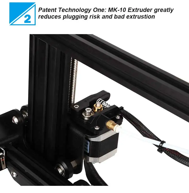 Creality экономичный DIY 3d принтер Ender-3/3Pro/3X с 3 насадками/2PLA/нагревательный блок силиконовые наборы v-слот Prusa I3