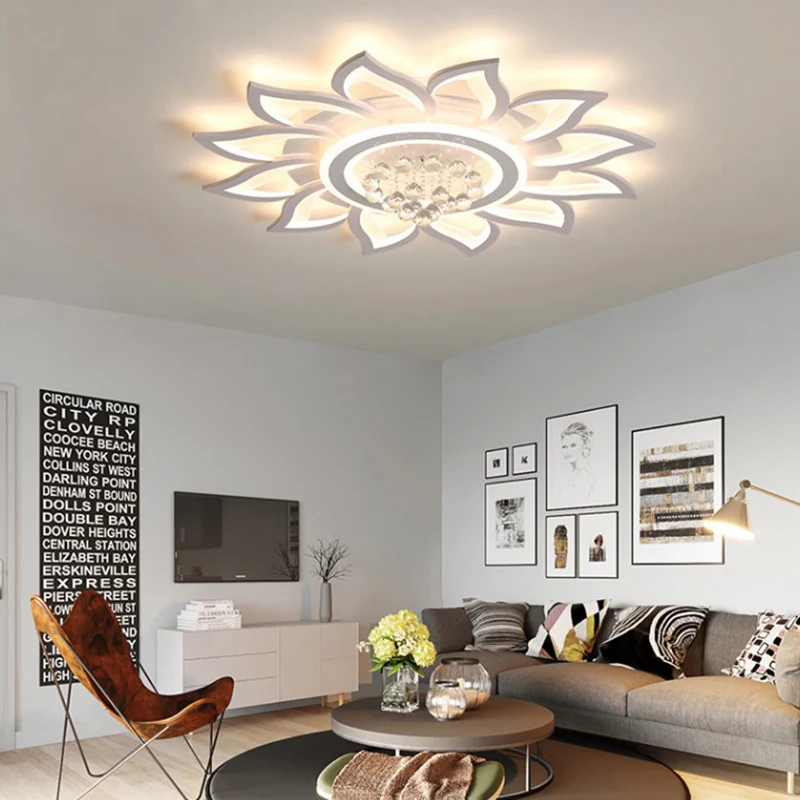 Modern led ceiling light kitchen lighting fixture dining living room white AC85-265V lights for bedroom home lamp | Лампы и освещение