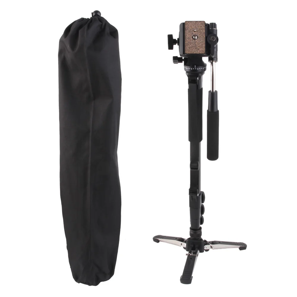 Supon YT288 камера штатив 3 Раздел продлить Регулируемый + шаровой головкой 1/4 дюймов