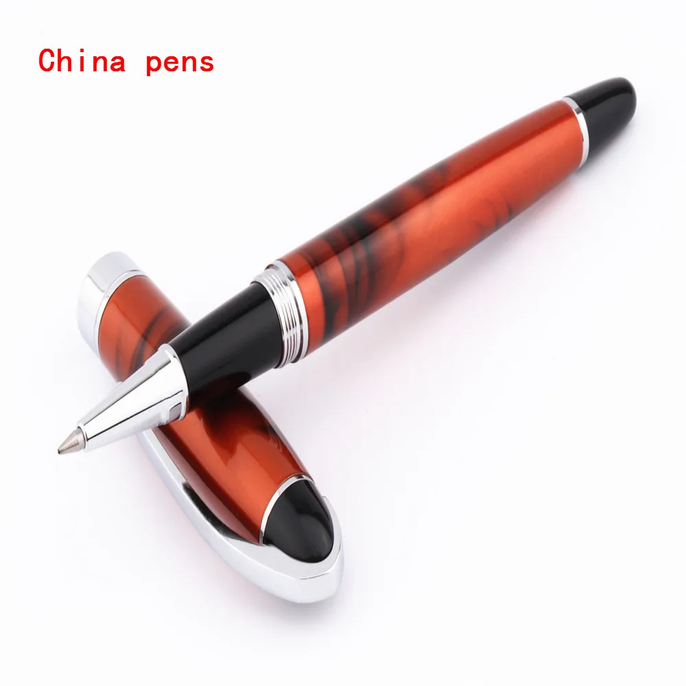 Baoer 517 Magic orange и черный Цвет Бизнес офис Средний перо Ручка-роллер
