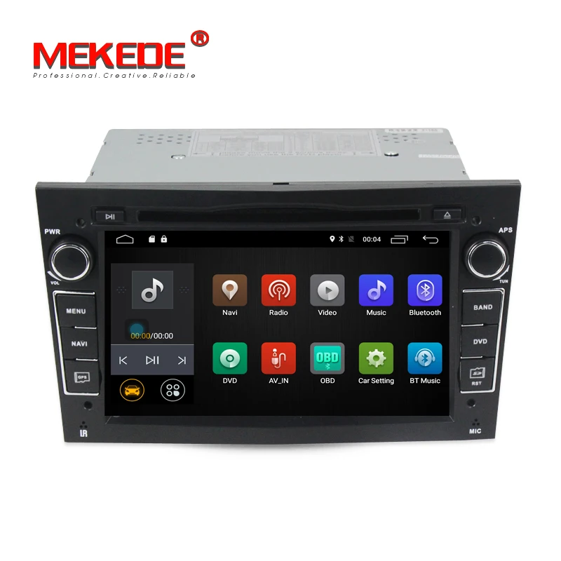 HD 1024X600 экран Android 7 1 2G ram автомобильный dvd-плеер для Opel Astra Vectra Antara Zafira с Wifi BT Радио