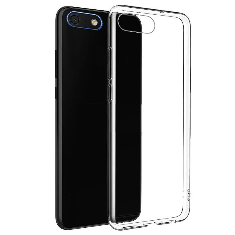 Подходит для huawei Y5 2018 силиконовая Мягкая оболочка прозрачная анти осенняя