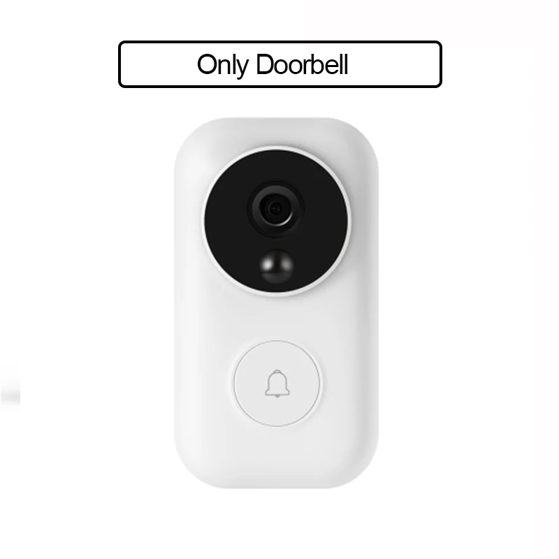 Only Doorbell Xiao mi AI сенсорный экран Bluetooth 5,0 динамик цифровой дисплей Будильник WiFi смарт соединение динамик mi динамик - Цвет: Only Doorbell