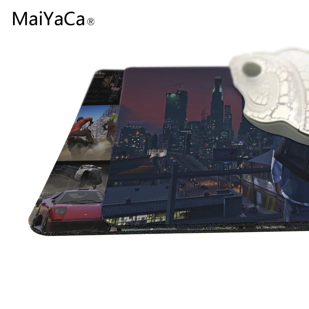MaiYaCa GTA V Grand Theft Auto V Rockstar Games компьютерный игровой коврик для мыши геймер игровые коврики