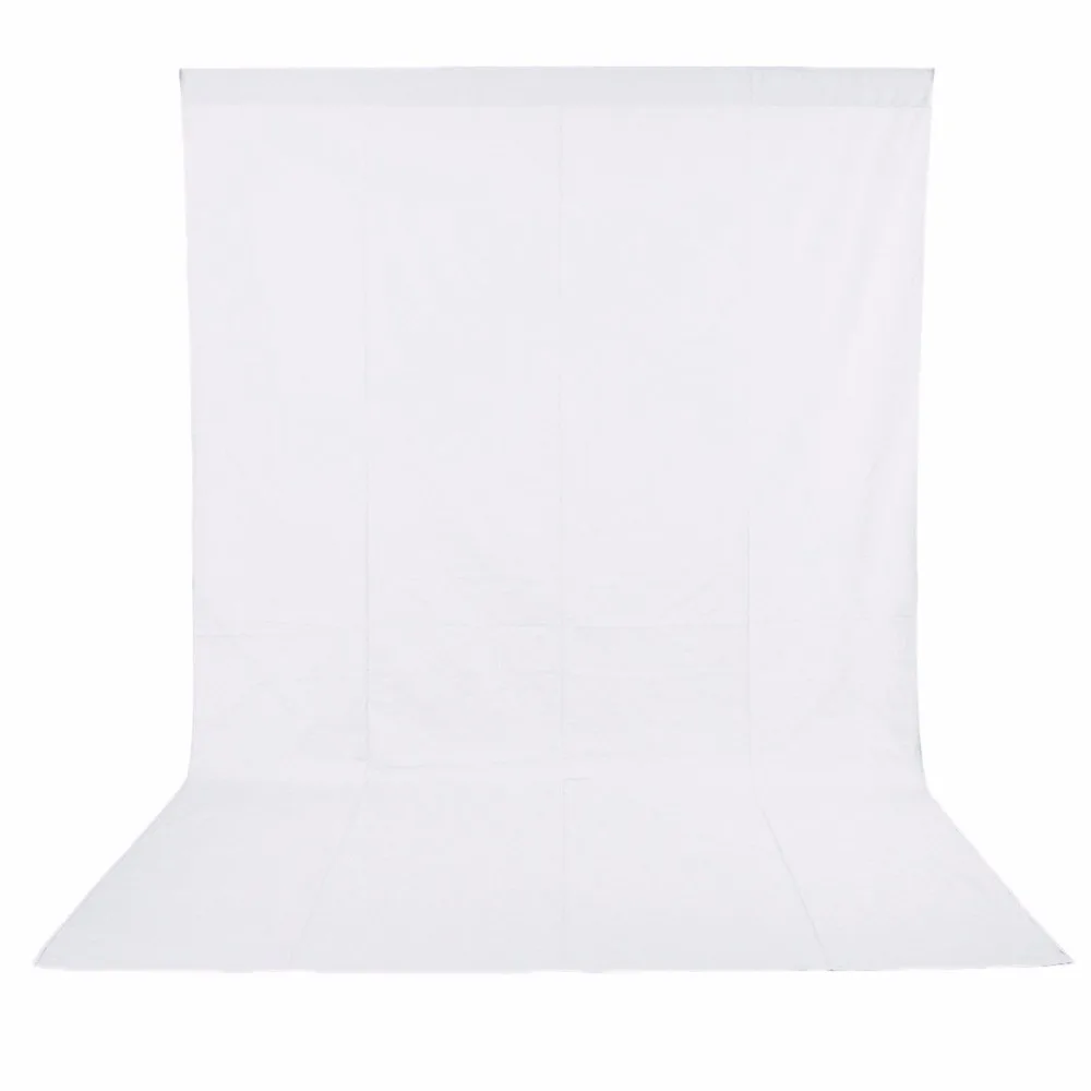 

Фон для студийной фотосъемки Neewer, 3 м x 6 м, 100% чистый Муслин, складной, белый