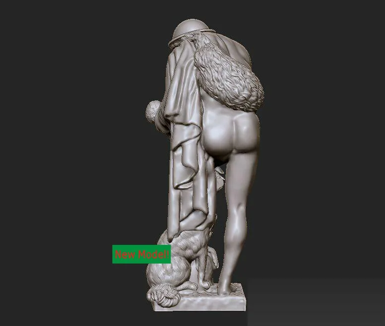 3d модель формат stl 3D скульптура с твердым вращением модели для станка ЧПУ Oedipus|3d