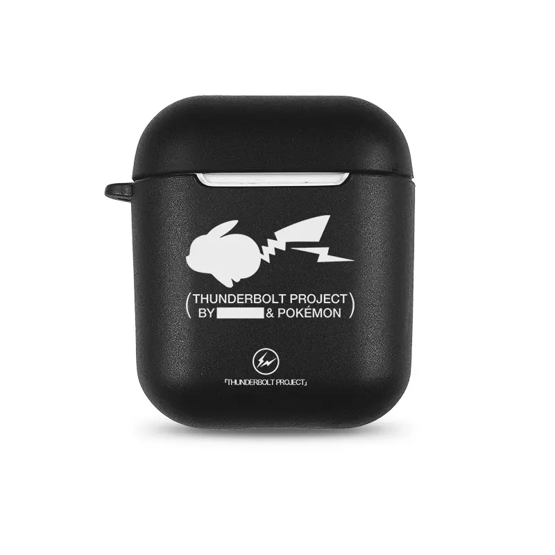 Милый роскошный мультяшный силиконовый ударопрочный чехол для Airpods, беспроводные наушники, чехол для Apple Air Pods 2, сумка для зарядки с логотипом бренда - Цвет: 01