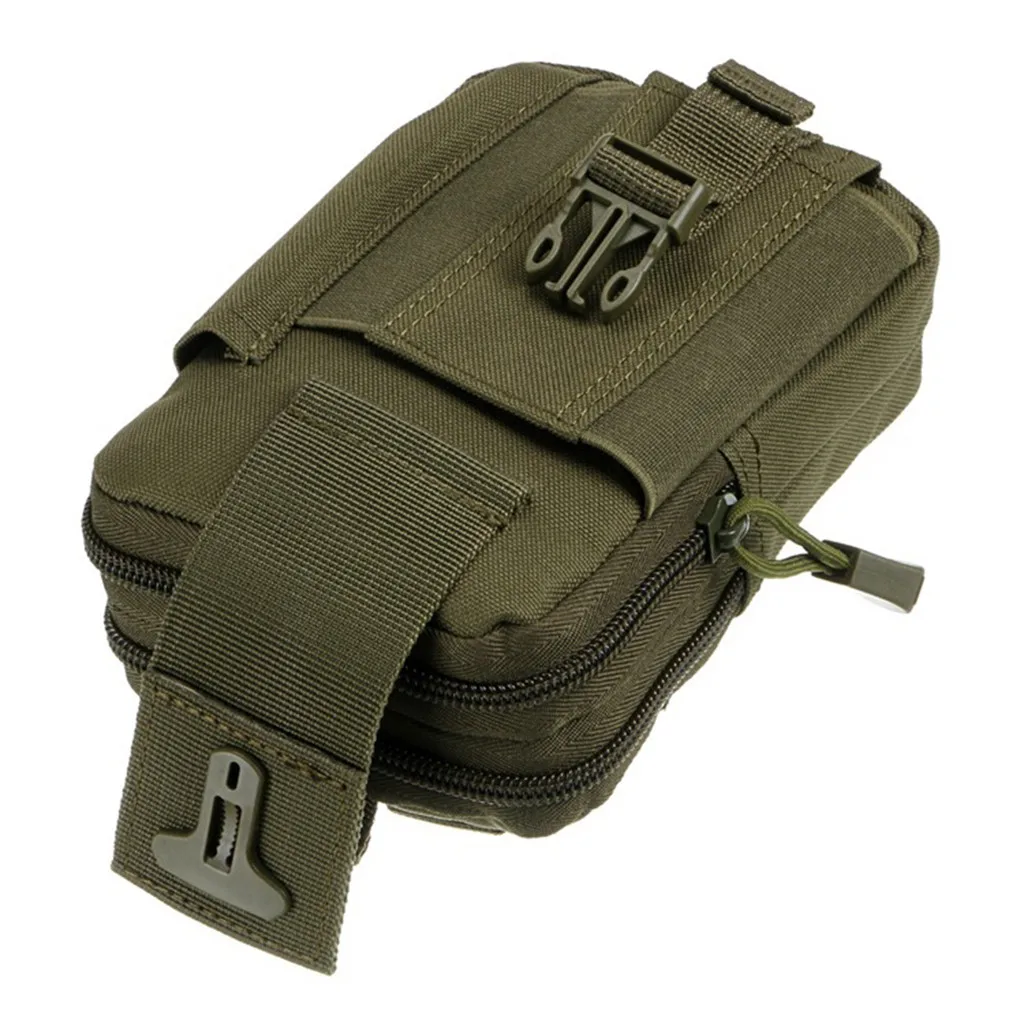 Outdoor Camping Climbing Bag Tactical Military Molle Hip Waist Belt Wallet Pouch Purse Phone Case for iPhone Bag#p4 | Спорт и