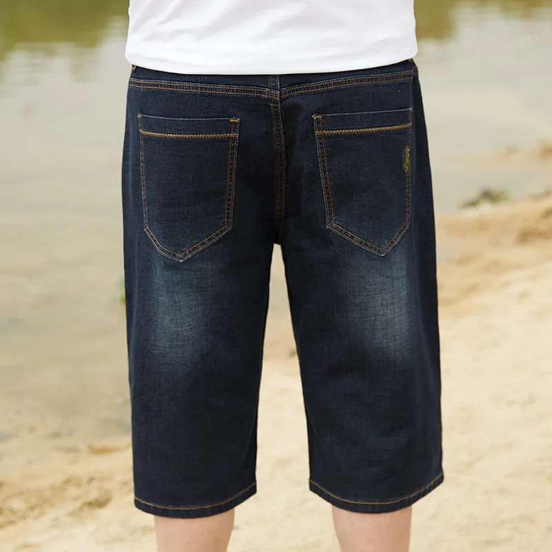 Новое поступление летние тонкие мужские повседневные джинсовые шорты со средней