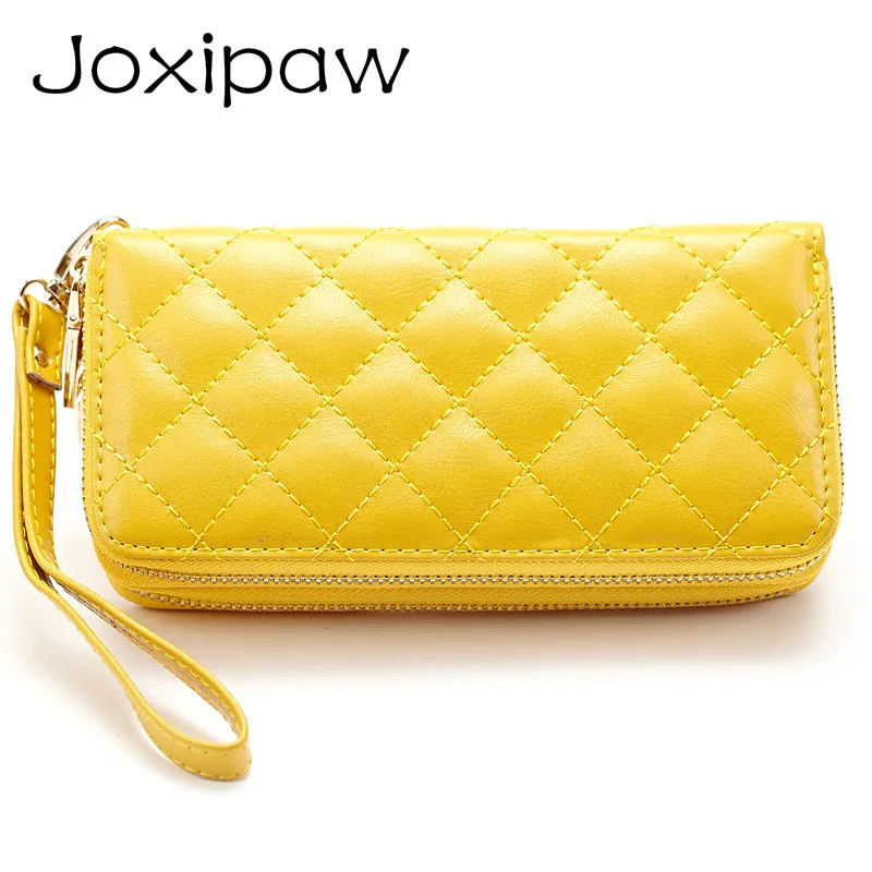 

New Luxury Ladies Purse Female Genuine leather Wallet Women Long Zipper Purse Girls Wallet Card Holder Clutch Portefeuille femme