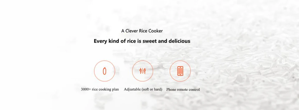 Xiaomi индукционный нагрев рисоварки грелка 3л для 4-5 человек IH электрическая плита универсальная умная рисоварка приложение контролируется