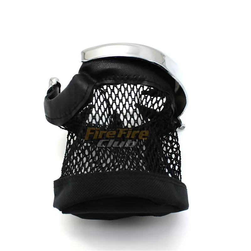 

Black/Chrome Rear Drink Cup Holder Passenger For Harley Electra Tri Glide Ultra Classic 2014 2015 2016