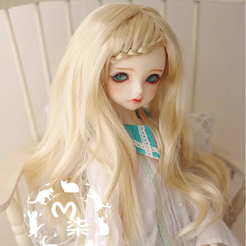 1 шт. аксессуары для кукол длинный парик курчавый шарнирный 1/4|bjd wig|bjd wig 1/4wig 1/4 |
