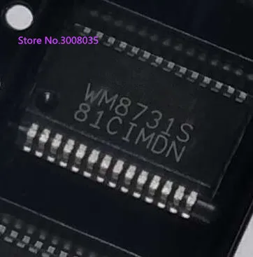 In stock can pay 50pcs/lot WM8731SEDS WM8731S WM8731 SSOP28 | Электроника