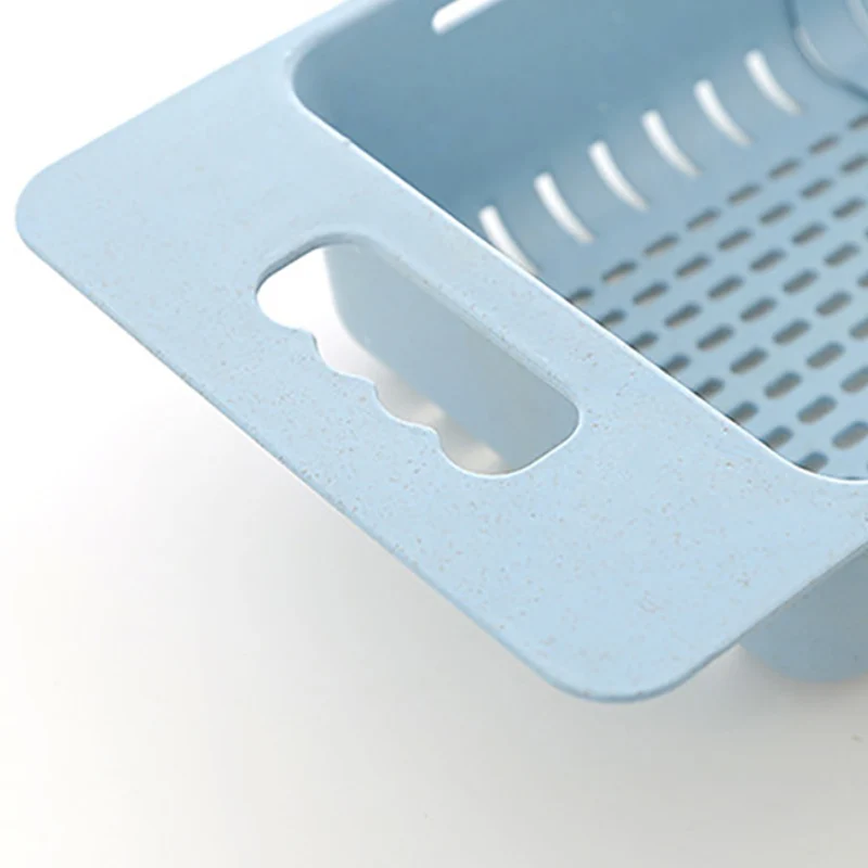 

Vegetable Fruit Washing Drain Basket Plastic Retractable Over Sink Drain Rack Colanders Strainer Drying Rack JJJSN10842