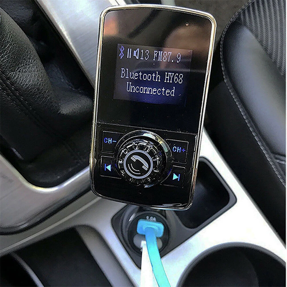 3.1A USB зарядное устройство ЖК-дисплей комплект беспроводной связи bluetooth для