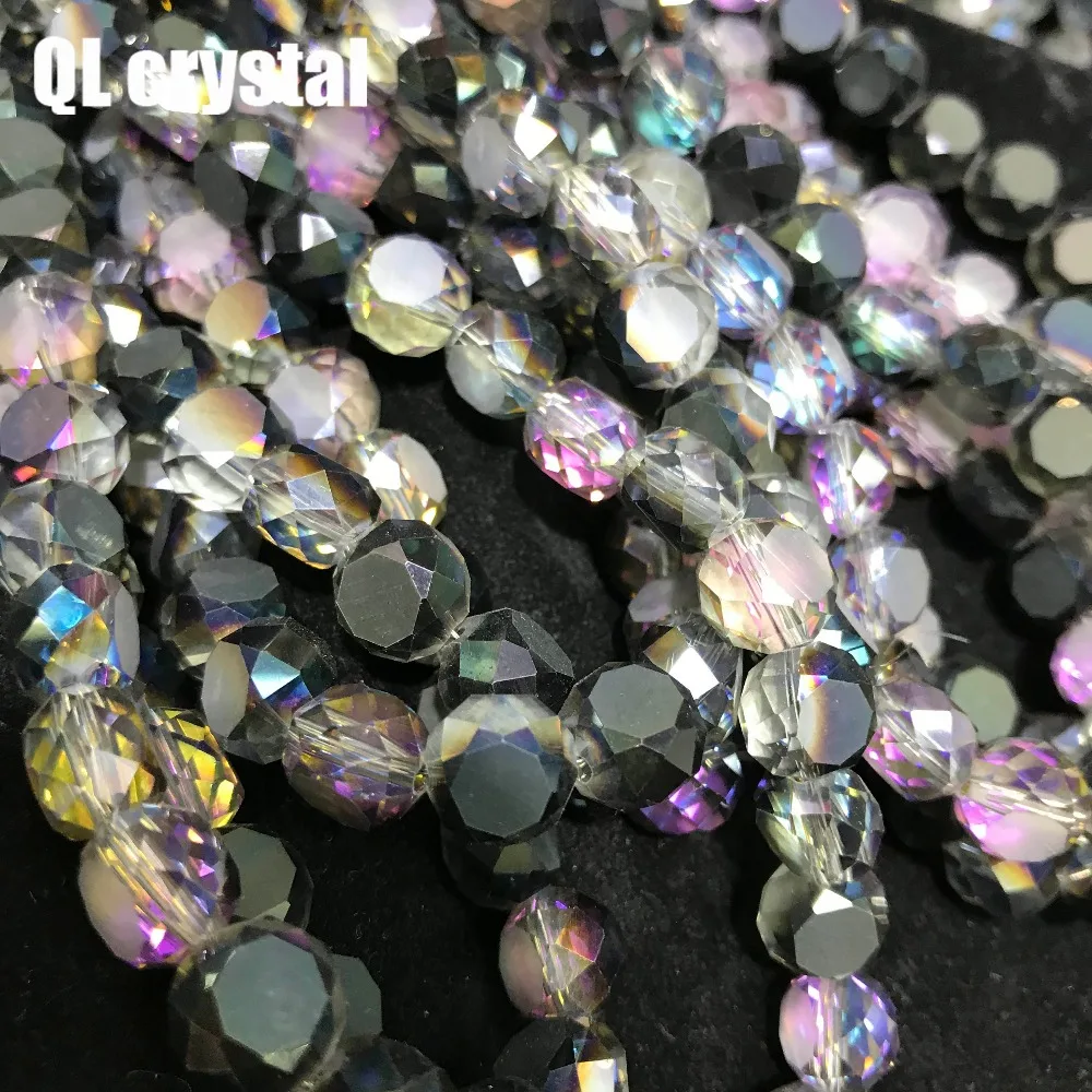 50pcs 12mm Bicone Austria Crystal beads Charm loose spacer Beads DIY Earrings necklace hadicraft bracelet jewelry | Дом и сад