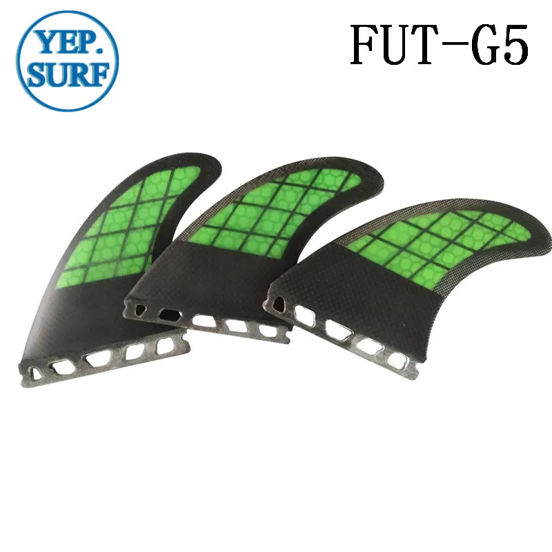Плавники для серфинга Quilhas Future G5 Fin углеродное волокно соты плавники из