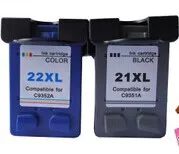 Чернильный струйный принтер Hisaint бесплатная доставка для HP 21XL 22XL C9351A черный C9352A