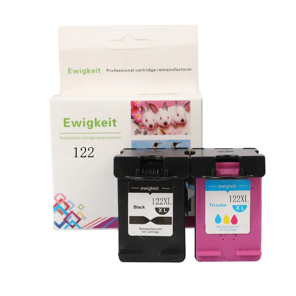 Восстановленный для hp 122XL 122 картридж с чернилами Deskjet 1050 2050 s 1010 1510 2540 принтер|hp ink