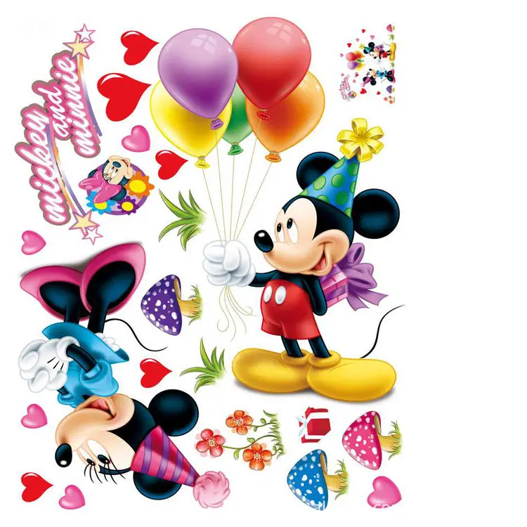 Мультяшный Миньоны и декор для детской комнаты Настенная Наклейка Декор