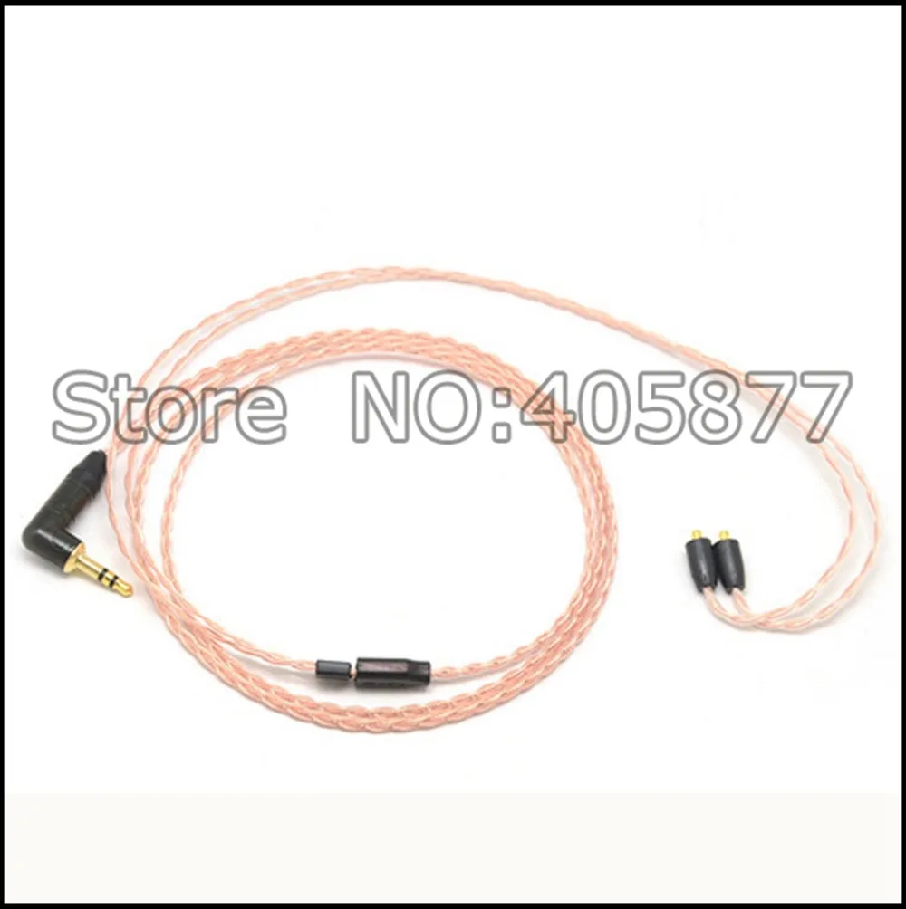 

5N OFC silver plated SE846 SE535 SE425 SE315 SE215 UE900 Earphone Upgrade Cable / Headphone Replacement Cord