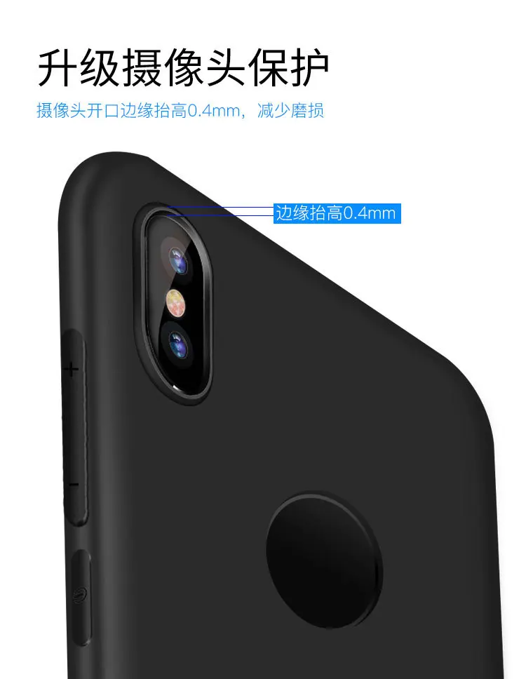 For Xiaomi Mi 8 8Se Max 3 Pro A2 Lite Case Soft silicone Skin Protect Back cover cases for xiaomi redmi 6 6A 6Pro S2 Note 5 |