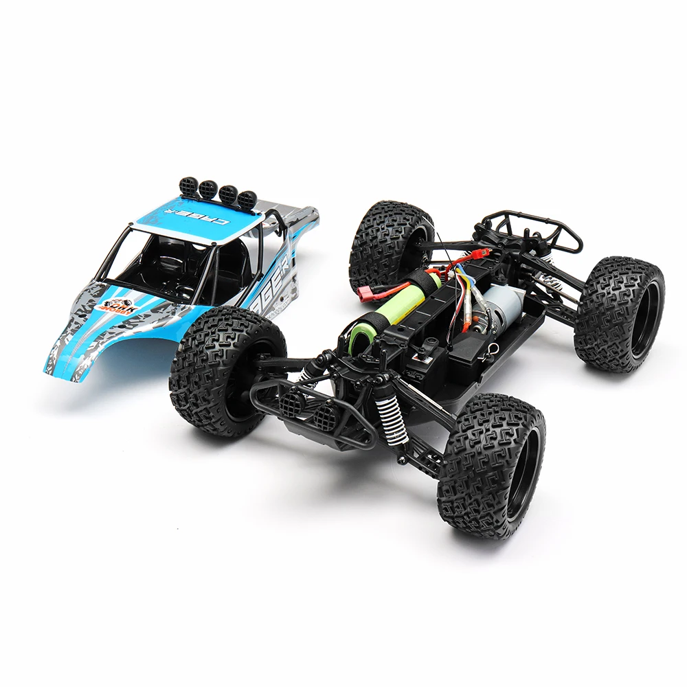 DHK Hobby 8142 1/10 2 4G 2WD 446 мм 35 км/ч матовый Rc автомобиль 30 градусов наклон скалолазание