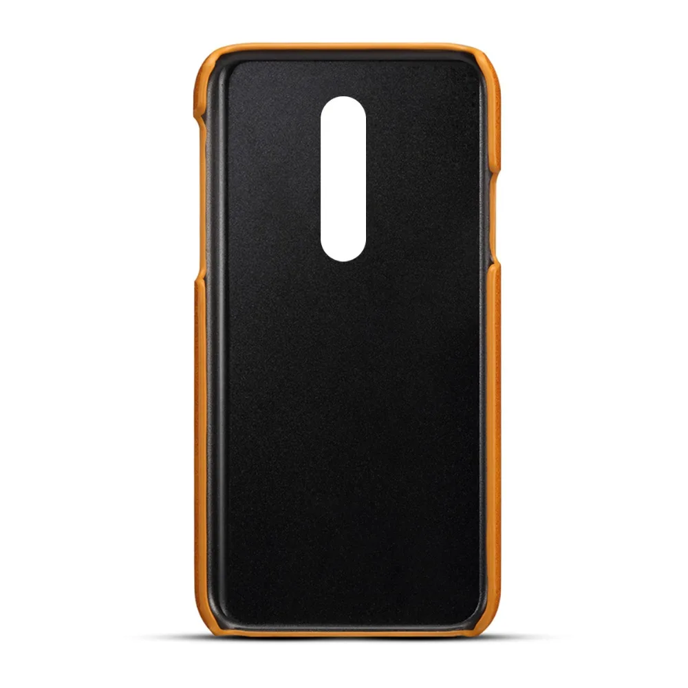 For OnePlus 6T Case Calf Grain PU Leather Retro Vintage Phone with Card Slots One Plus Anti-Scratch cover | Мобильные телефоны и