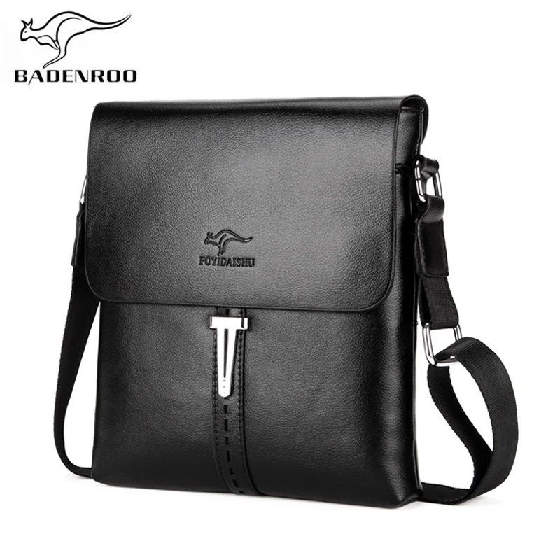 

Badenroo Brand Casual Men Bag Business PU Leather Men Messenger Bags Vintage Shoulder Crossbody Bag For Male Designer Handbags